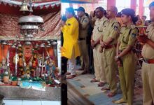 नवरात्रि पर सख्त सुरक्षा घेरा: तरावली माता मंदिर में एसपी का औचक निरीक्षण, श्रद्धालुओं की सुरक्षा सर्वोच्च प्राथमिकता