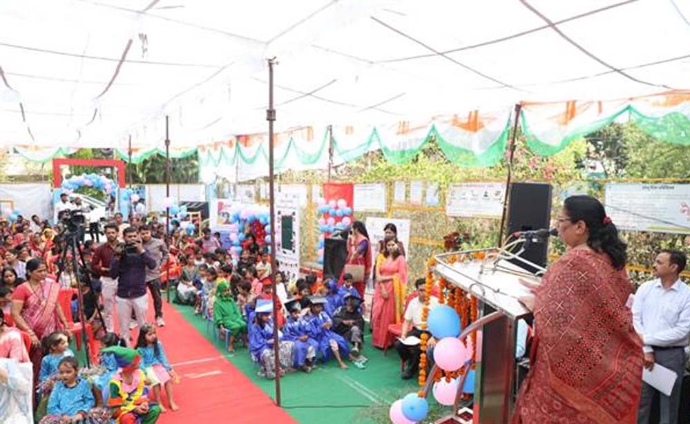 आंगनवाड़ी केन्द्र बच्चों के जीवन की सबसे महत्वपूर्ण प्रारंभिक पाठशाला : मंत्री सुश्री भूरिया आंगनवाड़ी केन्द्र बच्चों के जीवन की सबसे महत्वपूर्ण प्रारंभिक पाठशाला : मंत्री सुश्री भूरिया