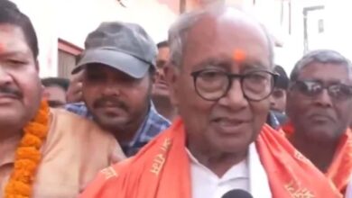 कांग्रेस नेता दिग्विजय सिंह ने अयोध्या में किया रामलला का दर्शन, कहा – मैंने राम मंदिर का विरोध नहीं किया
