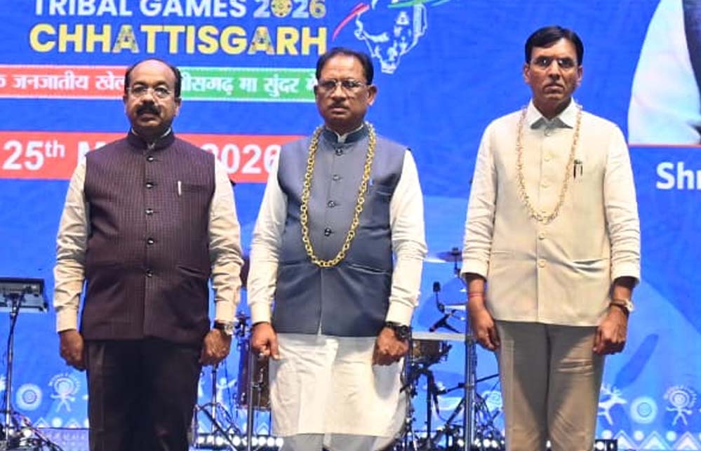 छत्तीसगढ़ में जनजातीय शक्ति का खेल महाकुंभ: देश के प्रथम ‘खेलो इंडिया ट्राइबल गेम्स 2026’ का भव्य शुभारंभ