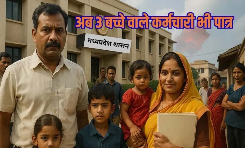 एमपी में खत्म होगा 24 साल पुराना दो बच्चों का नियम, तीन या अधिक संतान वालों को भी मिलेगी सरकारी नौकरी