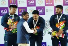 वेटलिफ्टिंग स्पर्धा में अरुणाचल पुरुष और असम महिला वर्ग में ओवरऑल चैम्पियन