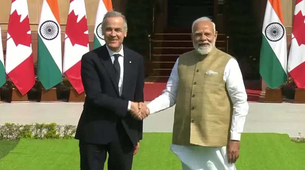 भारत को यूरेनियम देगा कनाडा, पीएम मोदी और कार्नी की मुलाकात में कई अहम समझौतों पर हुए साइन भारत को यूरेनियम देगा कनाडा, पीएम मोदी और कार्नी की मुलाकात में कई अहम समझौतों पर हुए साइन