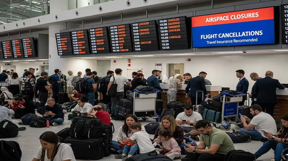 मिडिल ईस्ट में तनाव के चलते कई देशों ने किया एयरस्पेस बंद, सैकड़ों फ्लाइट्स हुईं कैंसिल और डायवर्ट