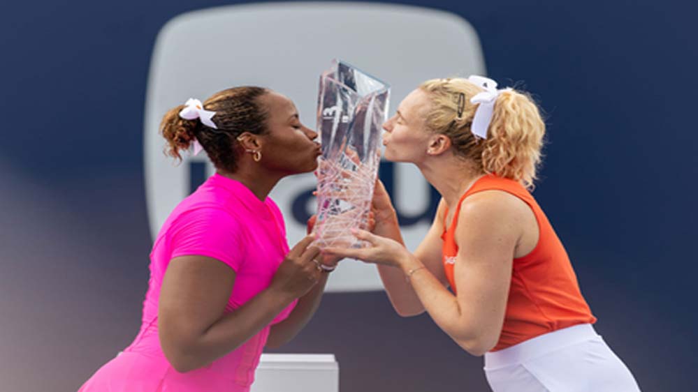 टेलर और कैटरीना की जोड़ी ने मियामी ओपन महिला डबल्स का खिताब जीता