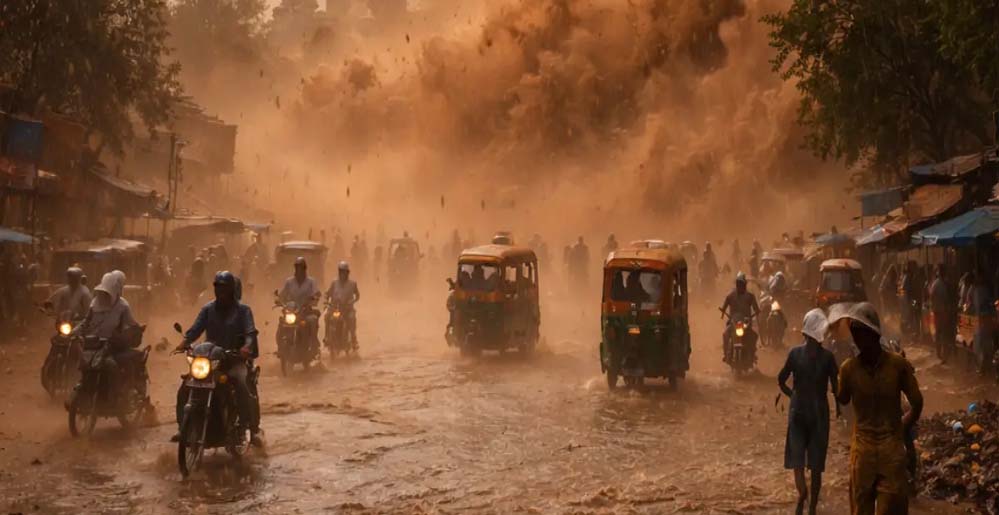 छत्तीसगढ़ में दो दिन ओले गिरने की संभावना, अंधड़ और बारिश का अलर्ट: 40-50 किमी रफ्तार से चलेगी हवा, तापमान में 2-3 डिग्री गिरावट
