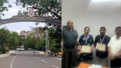 सेंट्रल यूनिवर्सिटी के 2 रिसर्चर्स को MPCST अवॉर्ड, डायबिटीज और स्तन कैंसर की दवा प्रणाली का विकास