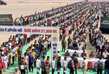 MP में अग्निवीर भर्ती के लिए रिकॉर्ड आवेदन, संख्या 27 हजार के पार