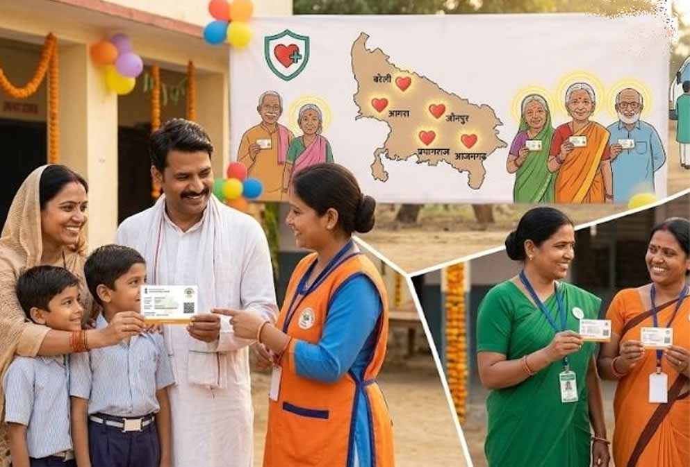 योगी सरकार ने विशेष अभियान चलाकर तीन माह में बनाए करीब 18 लाख नए आयुष्मान कार्ड