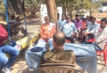 बिलासपुर पुलिस चौकी में शांति समिति की बैठक, त्योहारों को लेकर बनी रणनीति