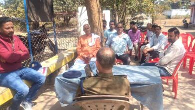 बिलासपुर पुलिस चौकी में शांति समिति की बैठक, त्योहारों को लेकर बनी रणनीति