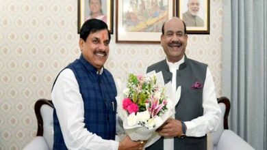 मुख्यमंत्री डॉ. यादव ने लोकसभा अध्यक्ष बिरला से की भेंट