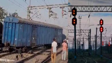 पटरी से गिरे मालगाड़ी के 9 वैगन, बिलासपुर रेल मंडल के खराब सिग्नल सिस्टम के कारण हादसा