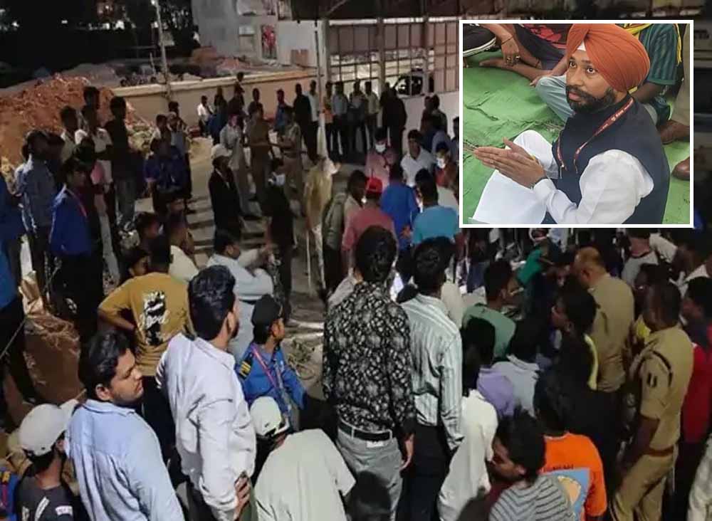 रामकृष्ण हॉस्पिटल मामला: ठेकेदार पर FIR दर्ज, राष्ट्रीय उपाध्यक्ष ने किया मौके का निरीक्षण