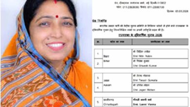 राज्यसभा चुनाव में लक्ष्मी वर्मा बनीं भाजपा उम्मीदवार, संगठनात्मक अनुभव और सामाजिक समीकरण का मिला लाभ