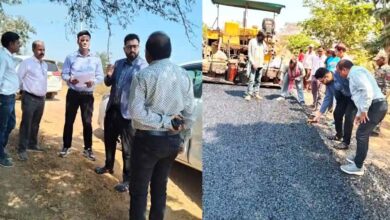 महासमुंद के कलेक्टर ने किया एनएच-06 का निरीक्षण, गुणवत्ता पूर्ण कार्य करने के दिए निर्देश