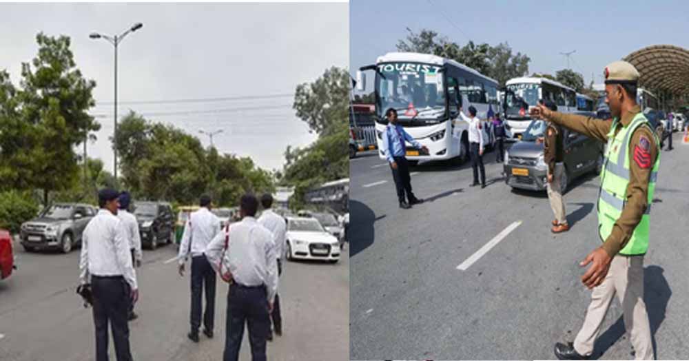 दिल्ली में मैच के चलते आज 10 घंटे तक नो एंट्री, ट्रैफिक पुलिस ने जारी की एडवाइजरी