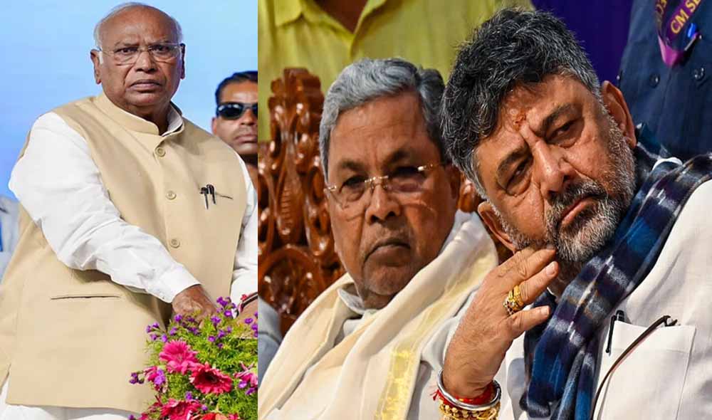 कर्नाटक में CM पद की बढ़ी अटकलें, मल्लिकार्जुन खरगे के साथ दिल्ली निकले शिवकुमार