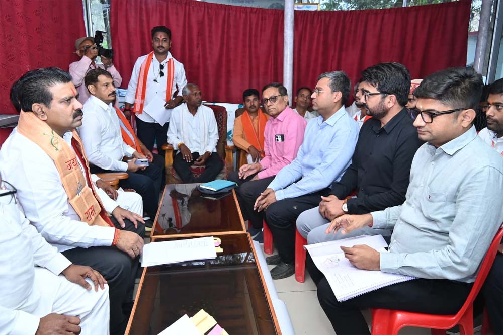 उपमुख्यमंत्री  विजय शर्मा ने की भोरमदेव कॉरिडोर निर्माण की समीक्षा