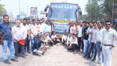 दुर्ग से जगन्नाथ पुरी तीर्थ यात्रा के लिए छत्तीसगढ़ श्रमजीवी पत्रकार संघ जिला इकाई दुर्ग के 50 पत्रकार साथियों को लेकर बस हुई रवाना !