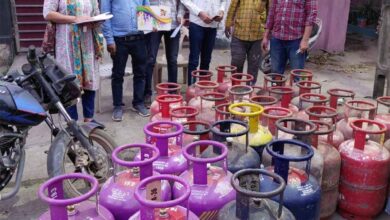 अवैध गैस रिफिलिंग पर जगदलपुर में बड़ी कार्रवाई, भारी मात्रा में सिलेंडर जब्त