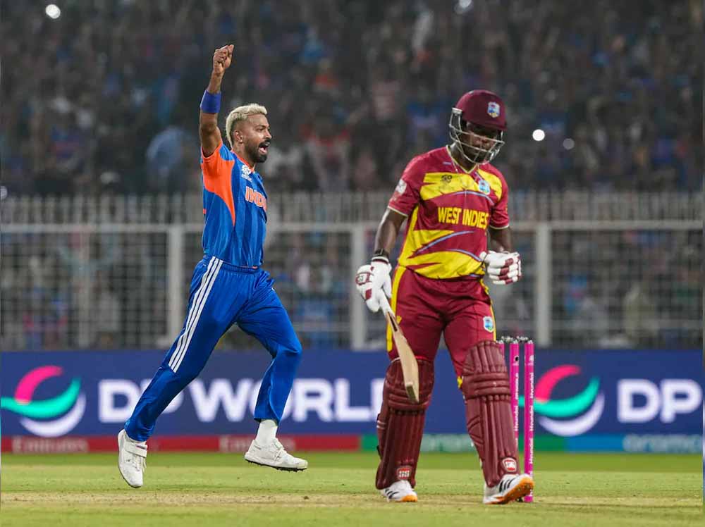 स्टइंडीज का पलटवार, भारत के सामने 196 रन का चुनौतीपूर्ण लक्ष्य