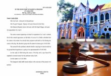 धनवाल की याचिका पर जबलपुर उच्च न्यायालय ने नहीं दिया स्थगन