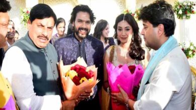 मुख्यमंत्री डॉ. यादव विधायक  देवेन्द्र जैन के पुत्र के वैवाहिक कार्यक्रम में शामिल हुए