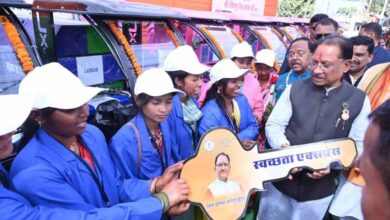 समूह की चार स्वच्छता सखियों ने बदल दी ग्राम पंचायत की तस्वीर