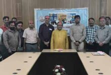 कुशाभाऊ ठाकरे पत्रकारिता विश्वविद्यालय में होली मिलन