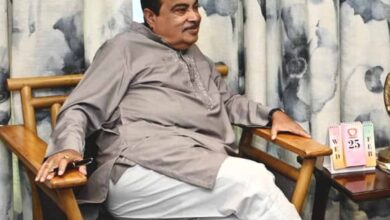 केंद्रीय परिवहन मंत्री  नितिन गडकरी से मिले उपमुख्यमंत्री  विजय शर्मा