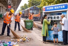 रेलवे की नई पहल: स्टेशनों और कॉलोनियों में मिलेगा शुद्ध पानी, भोपाल मंडल ने शुरू किया सफाई अभियान