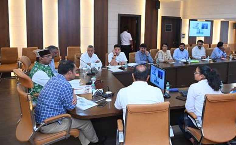 मंत्री  सारंग ने एशियन गेम्स के लिये तैयारियाँ की शुरू