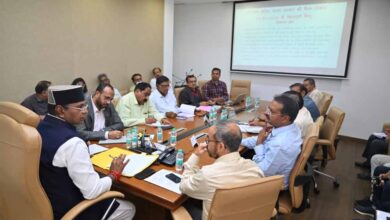 मंत्री  विश्वास कैलाश सारंग ने की सहकारिता विभाग की समीक्षा बैठक