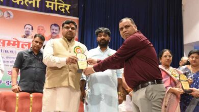 श्रमिक सम्मेलन का हुआ आयोजन, विभिन्न योजनाओं के माध्यम से श्रमिक परिवारों को मिल रही आर्थिक सहायता -स्कूल शिक्षा मंत्री  यादव