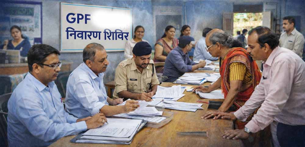 जीपीएफ संबंधी समस्या के निराकरण के लिए जबलपुर में लगेगा 16 मार्च को शिविर