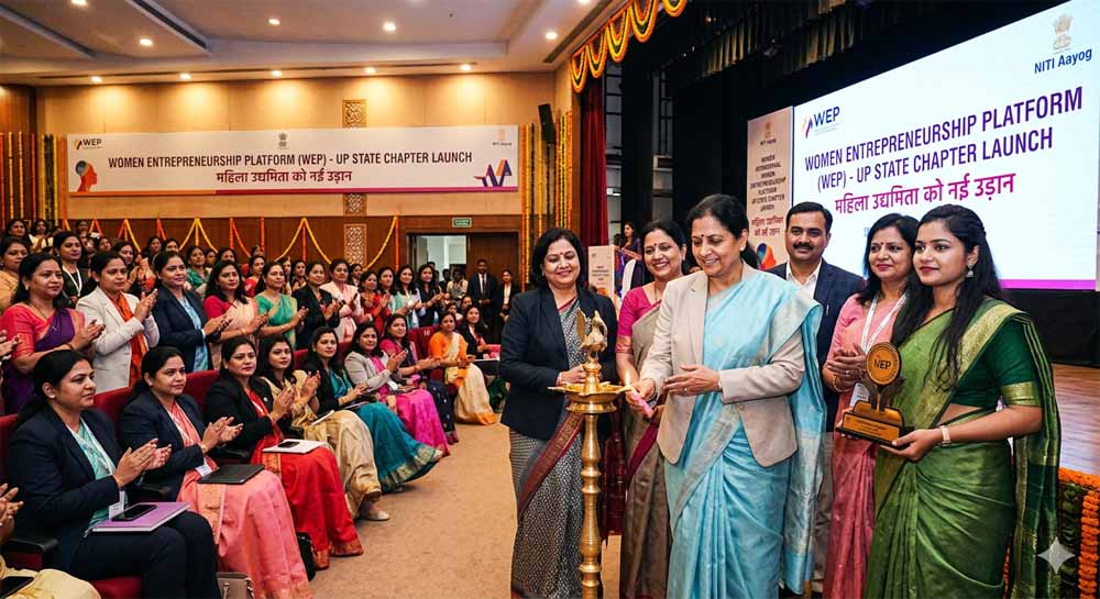 महिला उद्यमिता को नई उड़ान, लखनऊ में ‘वीमेन एंटरप्रेन्योरशिप प्लेटफॉर्म’ का यूपी स्टेट चैप्टर शुरू