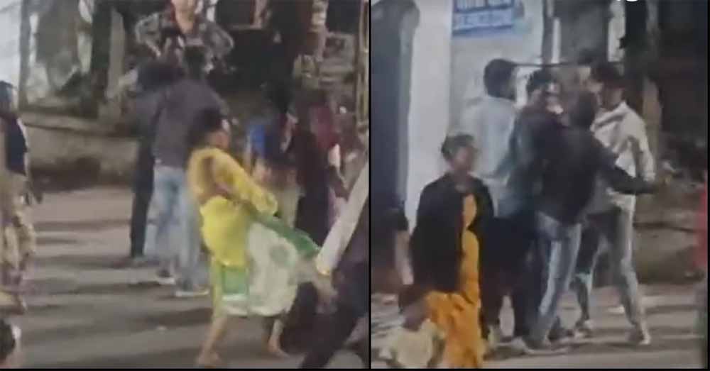 नवविवाहिता की मौत पर बवाल: अस्पताल गेट पर भिड़े दो पक्ष, वीडियो वायरल नवविवाहिता की मौत पर बवाल: अस्पताल गेट पर भिड़े दो पक्ष, वीडियो वायरल