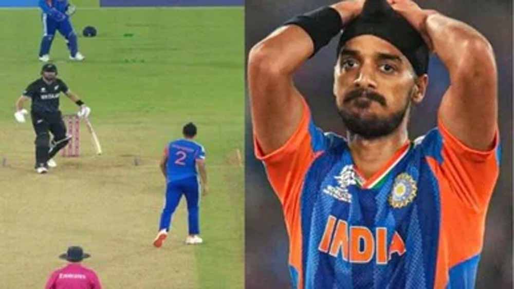 डेरिल मिचेल पर गेंद फेंकने की घटना: अर्शदीप सिंह पर ICC का एक्शन, 15% मैच फीस का जुर्माना