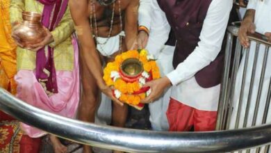 मुख्यमंत्री डॉ. यादव ने ममलेश्वर में जलाभिषेक एवं पूजन किया