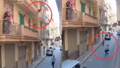 2 साल की मासूम गिरी दूसरी मंजिल से, 17 साल के युवक ने दिखाया हीरो जैसा साहस