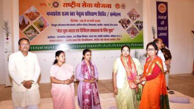 नएसएस के राज्य स्तरीय नेतृत्व प्रशिक्षण शिविर में स्वयंसेवकों ने चलाया स्वच्छता एवं जागरूकता अभियान