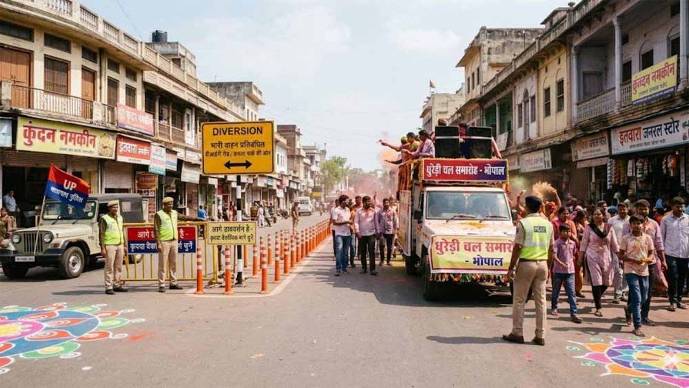 भोपाल में धरना-प्रदर्शन पर सख्ती: रैली-जुलूस से पहले पुलिस की अनुमति जरूरी, 2 महीने तक लागू रहेगा आदेश