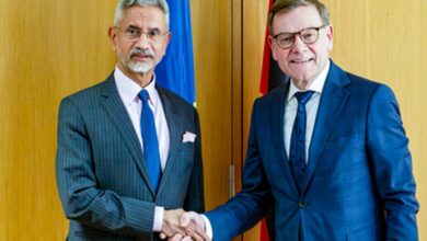 पश्चिम एशिया तनाव पर भारत-জर्मनी की अहम बैठक, एस जयशंकर और वेडफुल के बीच गहन चर्चा