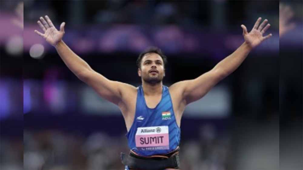 सुमित अंतिल का दमदार प्रदर्शन: 69.25 मीटर थ्रो के साथ जीता स्वर्ण पदक
