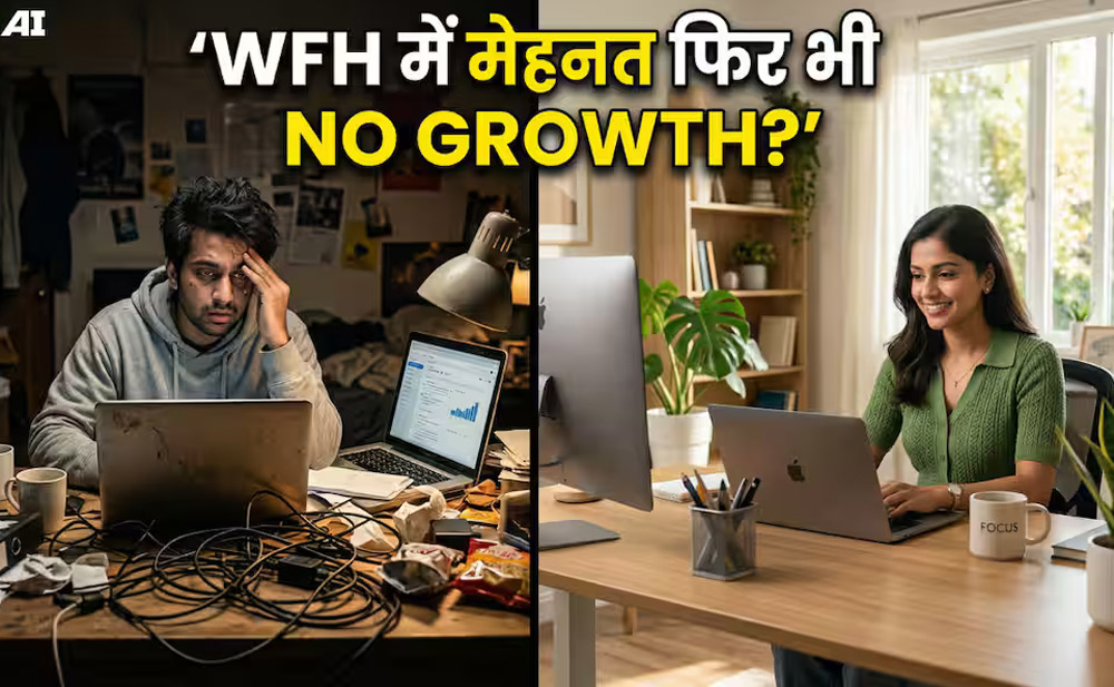 वर्क फ्रॉम होम में तरक्की का ‘सीक्रेट मंत्र’, बेड पर बैठकर काम करना पड़ेगा भारी, सही पोस्चर और लाइटिंग से बढ़ेगी ग्रोथ वर्क फ्रॉम होम में तरक्की का ‘सीक्रेट मंत्र’, बेड पर बैठकर काम करना पड़ेगा भारी, सही पोस्चर और लाइटिंग से बढ़ेगी ग्रोथ