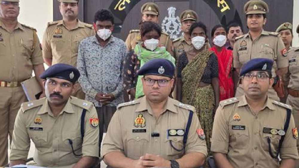 लखनऊ में टप्पेबाजी गैंग का भंडाफोड़, 3 महिलाएं और 1 पुरुष गिरफ्तार
