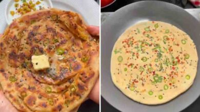 चिली गार्लिक लच्छा पराठा रेसिपी: घर पर बनाएं रेस्टोरेंट जैसा चटपटा पराठा