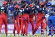 आरसीबी ने मुंबई को 18 रनों से हराया, रजत की तूफानी पचास ने दिलाई जीत