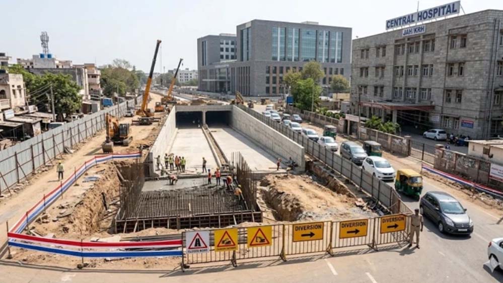 ग्वालियर का आमखो-कस्तूरबा रोड एक साल के लिए बंद, ट्रैफिक पुलिस ने जारी किया नया डायवर्जन प्लान